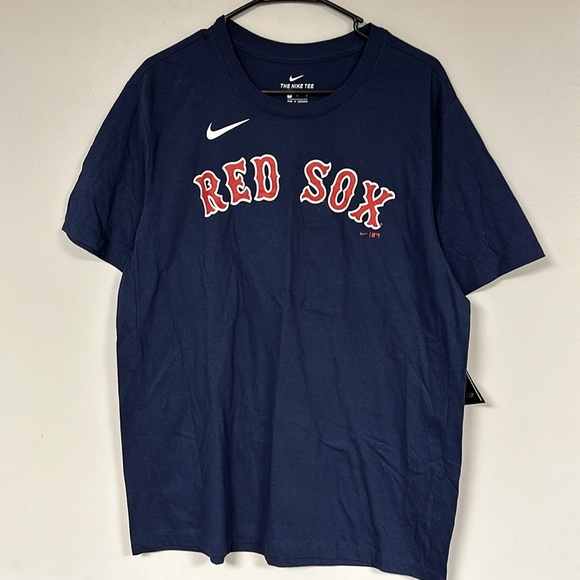 Men's Nike Red Sox T-Shirt #2 Bogaerts - Size Large NWT NEW! - Picture 2 of 6